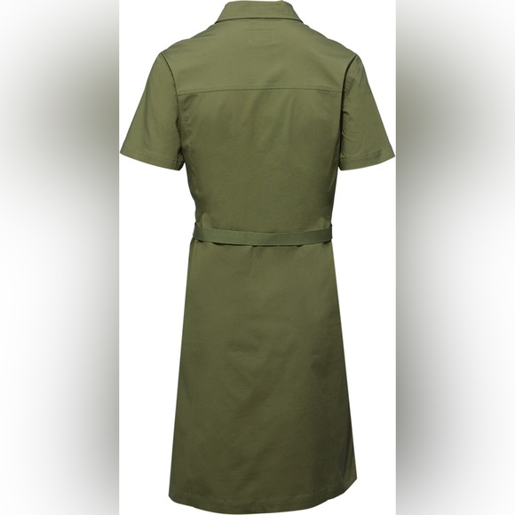 NWT VALLIER Zavel Cargo Dress - M - Juniper Green (Army Green) - Picture 3 of 6